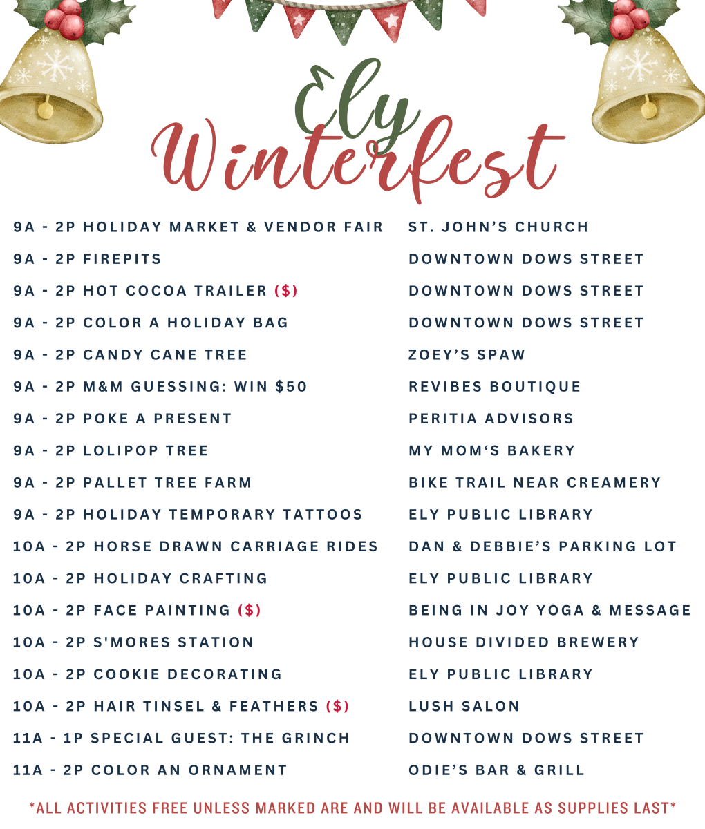 Winterfest Schedule
