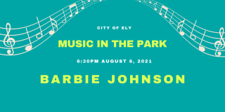 Barbie Johnson Music in the Park Logo