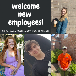 Pictures of four new ely employees