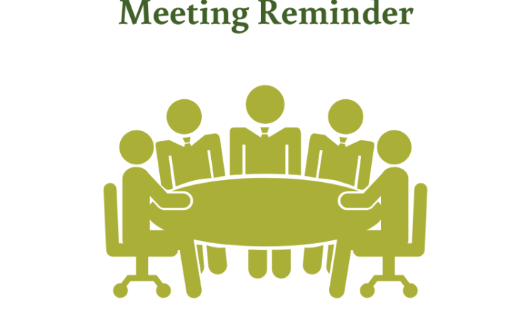 City Council Meeting Reminder