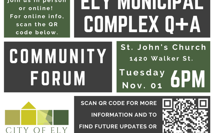 Municipal Complex Meeting November 1 2022 at Church