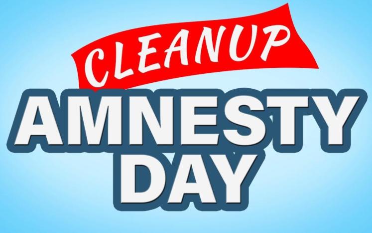 Clean Up Amnesty Day